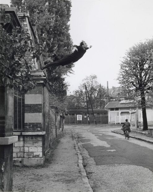 Yves Klein Leap into the Void photo 1960