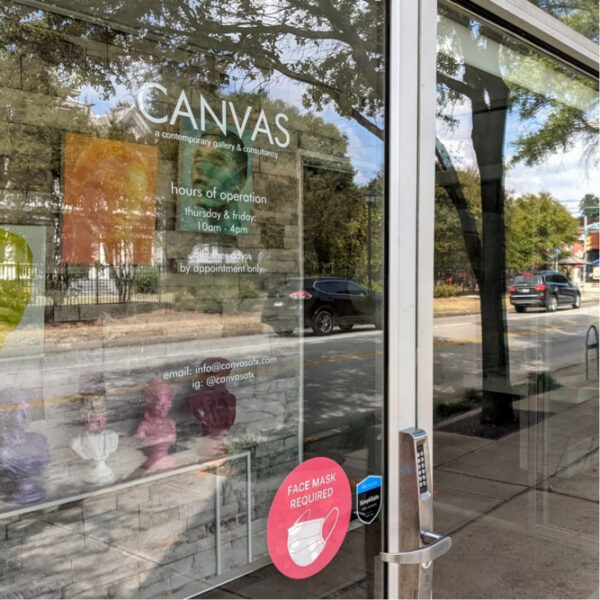 Canvas art gallery in Austin Texas