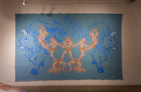 Heyd Fontenot, Color! Pattern! Propaganda! On view at Conduit Gallery
