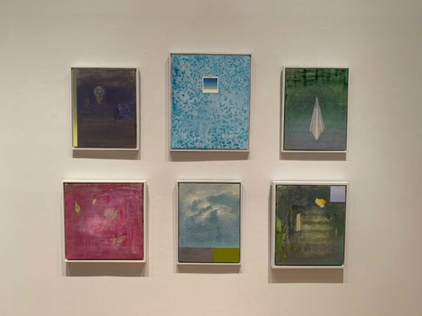 paintings by artist Carl Palozzolo at Texas Gallery in Houston