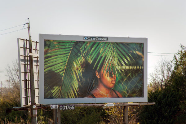 Billboard by Ciara Elle Bryant for the Modern Art Museum of Fort Worth Modern Billings Project