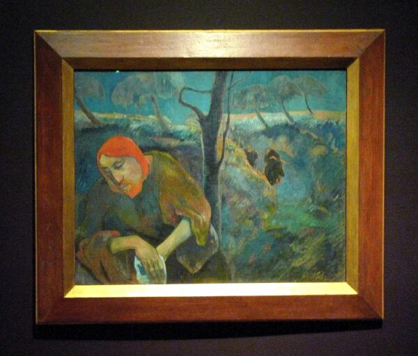 A painting of Christ by artist Paul Gauguin.