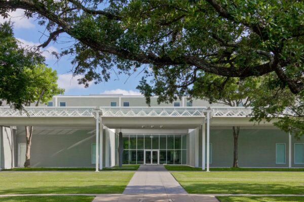 Photograph of The Menil Collection main building. Photo by Kevin Keim.