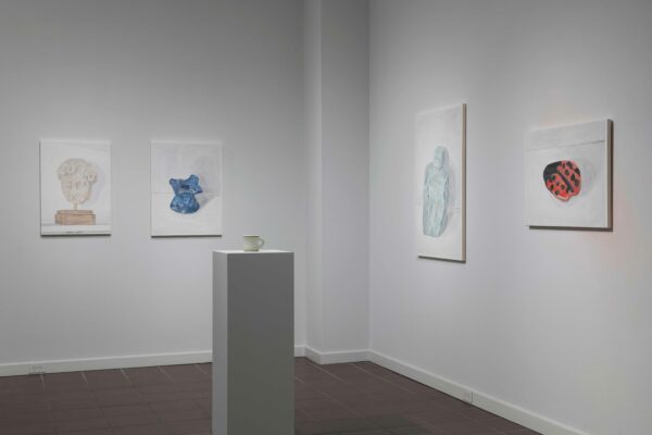 Exhibition view of the solo show by Francesca Fuchs