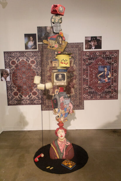 Yana Payusova, Weight, Power, Burden, on view at Conduit Gallery