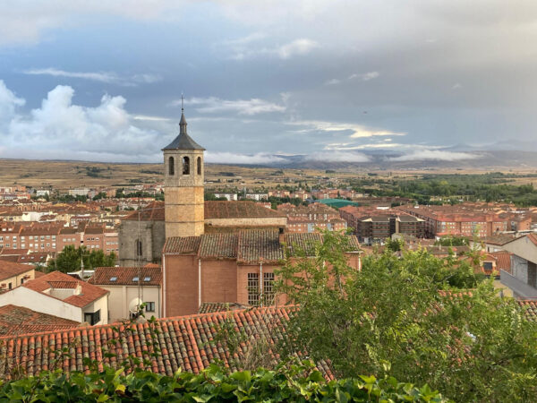 View of present day Avila, Spain