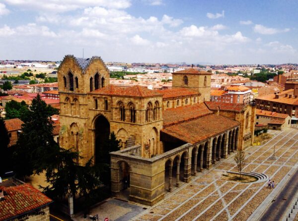 Basilica of San Vicente in Avila, Spain