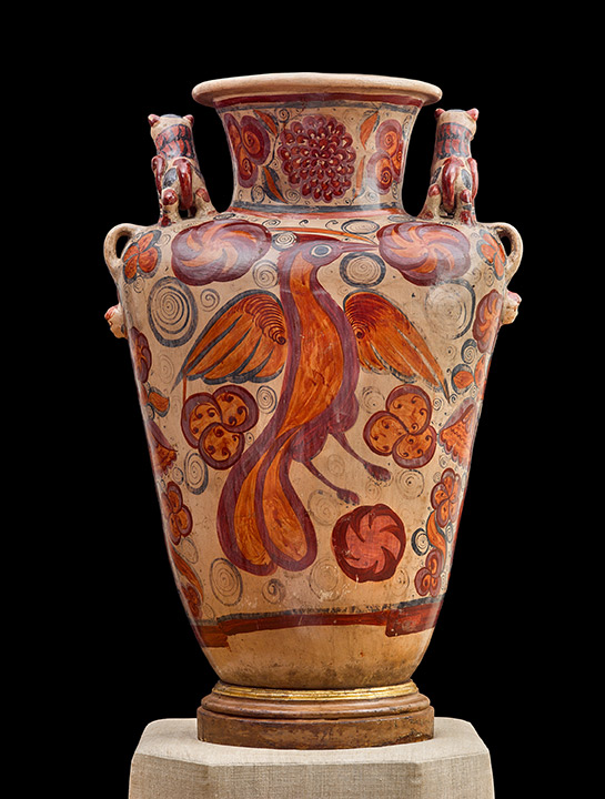 A large earthenware jar from the mid- to late-18th century.
