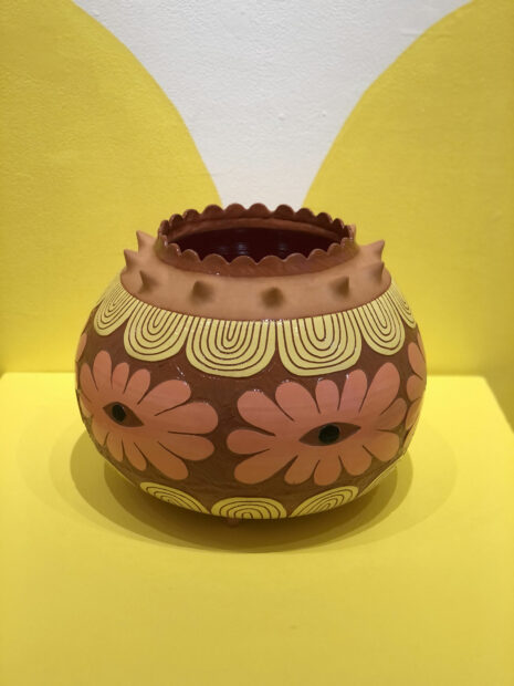 Clay vessel by Gabo Martini