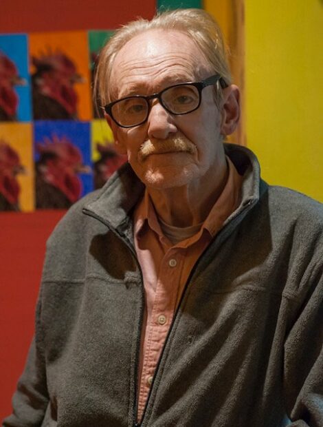 A headshot of art critic Peter Schjeldahl.
