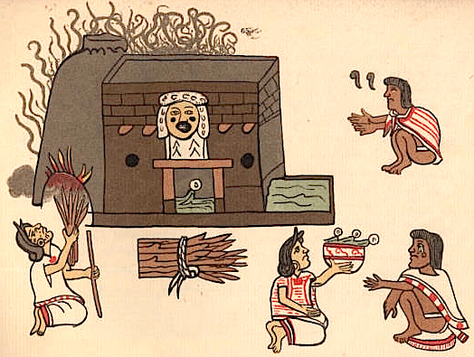 detail of a page from an ancient codex