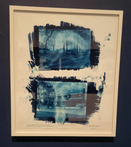 Cyanotype images of sundown towns in the United States