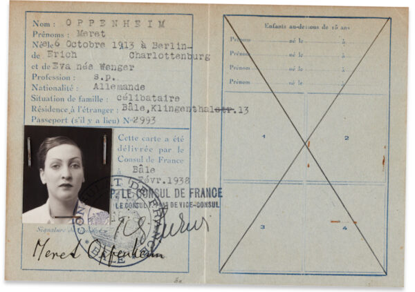 Tourism card of the artist