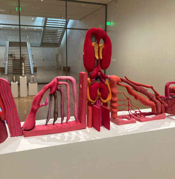 Matthew Ronay on view at the Nasher Sculpture Center