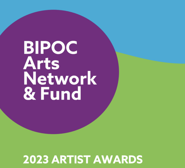A designed graphic promoting the BANF 2023 Artist Awards open call.