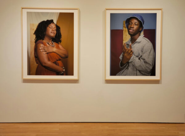 Portraits of a man and a woman by Anthony Francis