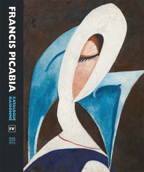 A photograph of the book cover for the catalogue raisonné of French avant-garde painter Francis Picabia.