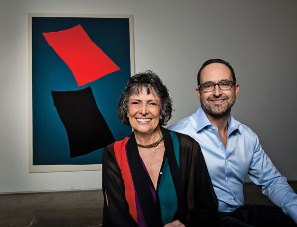 A photograph of SITE131 co-founders, Joan and Seth Davidow. 