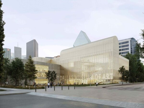 A concept design for the redesign of the Dallas Museum of Art by Johnston Marklee.
