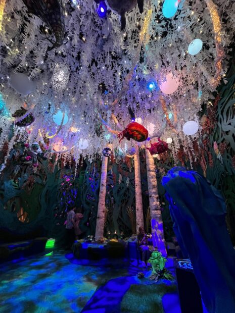 A photograph of a fantastical room within Meow Wolf "The Real Unreal."