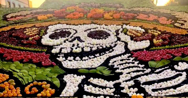 Catrina made with vegetables