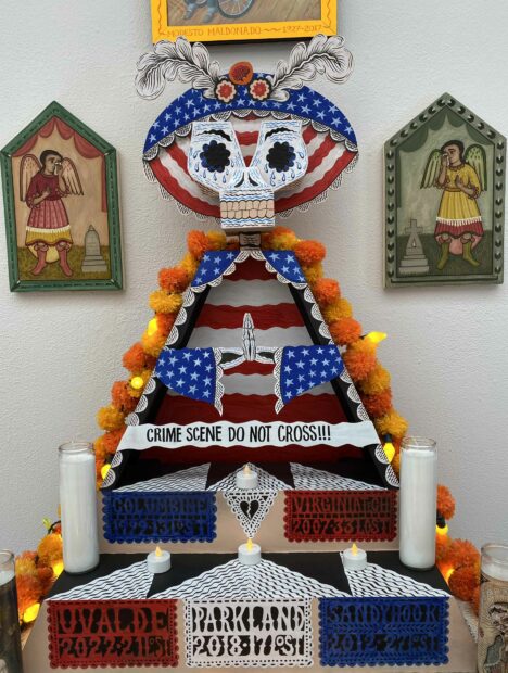 Photo of a day of the dead altar
