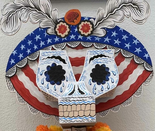 Detail of a day of the dead altar