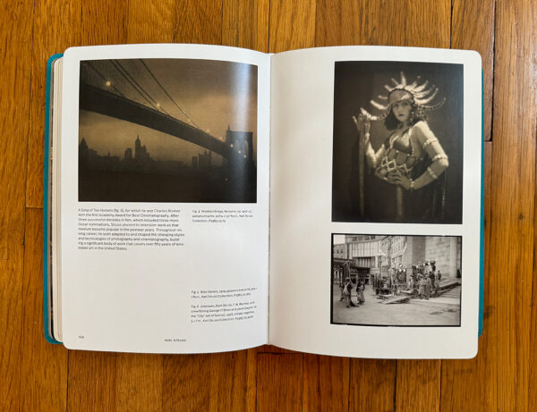 A photograph of the inside of "Carter Handbook," published by the Amon Carter Museum of American Art.