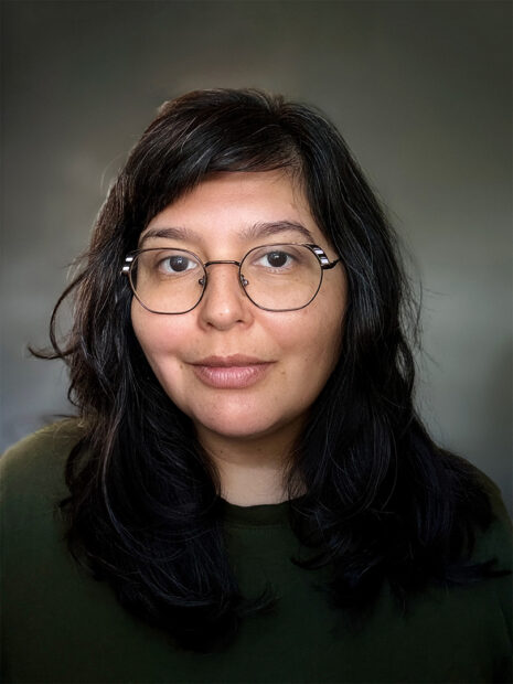 A headshot of writer and cultural worker Jessica Fuentes.