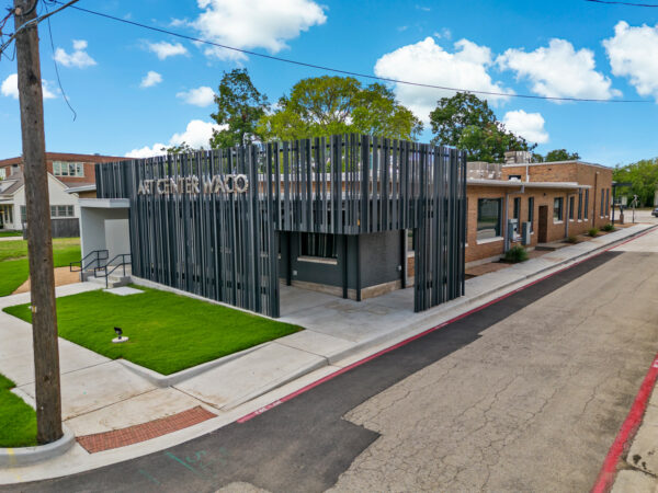 A photograph of the exterior of the Art Center Waco.