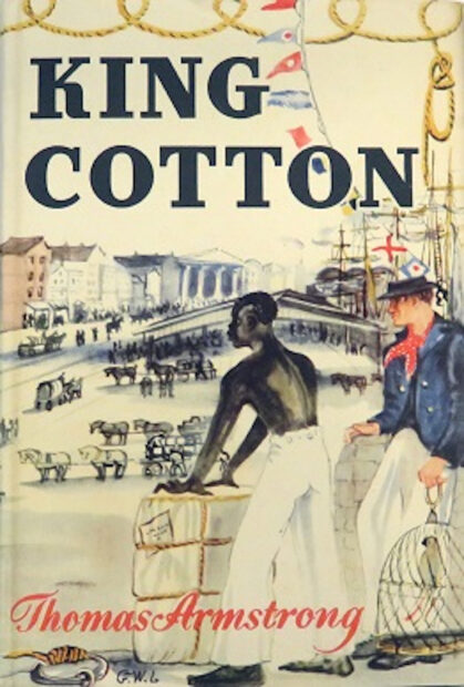 Advertisement of cotton industry slave past