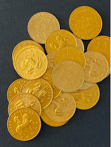 Fiesta Cavalier coins from 1968