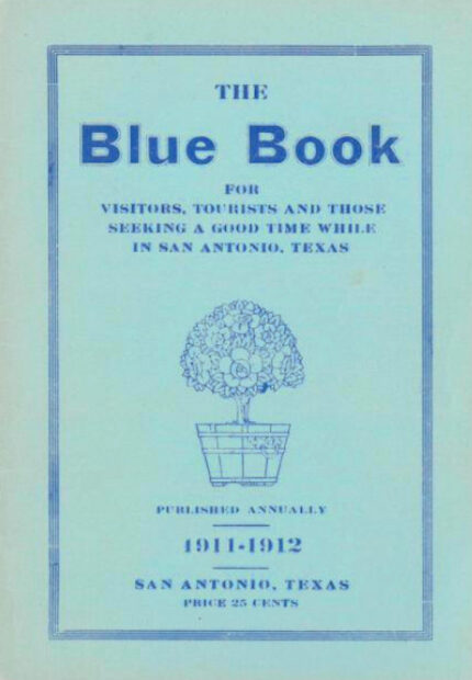 Photo of a blue book