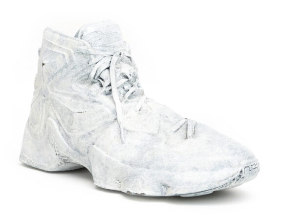 A cast Lebron James shoe.