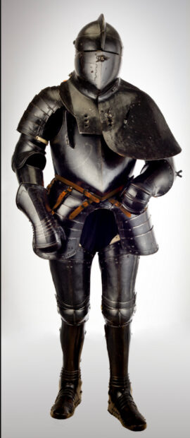 Photo of traditional antique armor