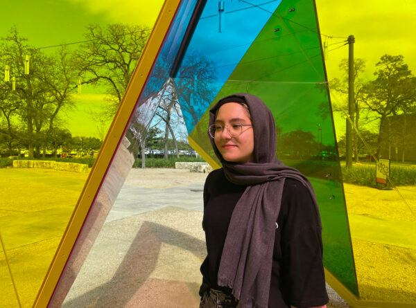 A photograph of arts administrator Zaynab Hilal.