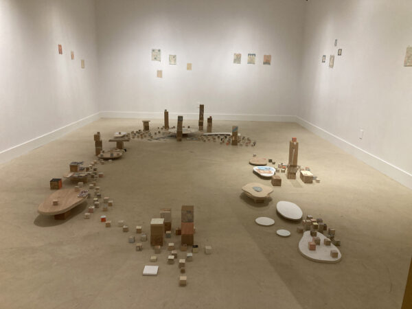 Eric Schnell, “The Shipbuilding Sea,” installation view