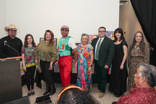 A photograph of the 2025 Conjunto Poster Contest winners.